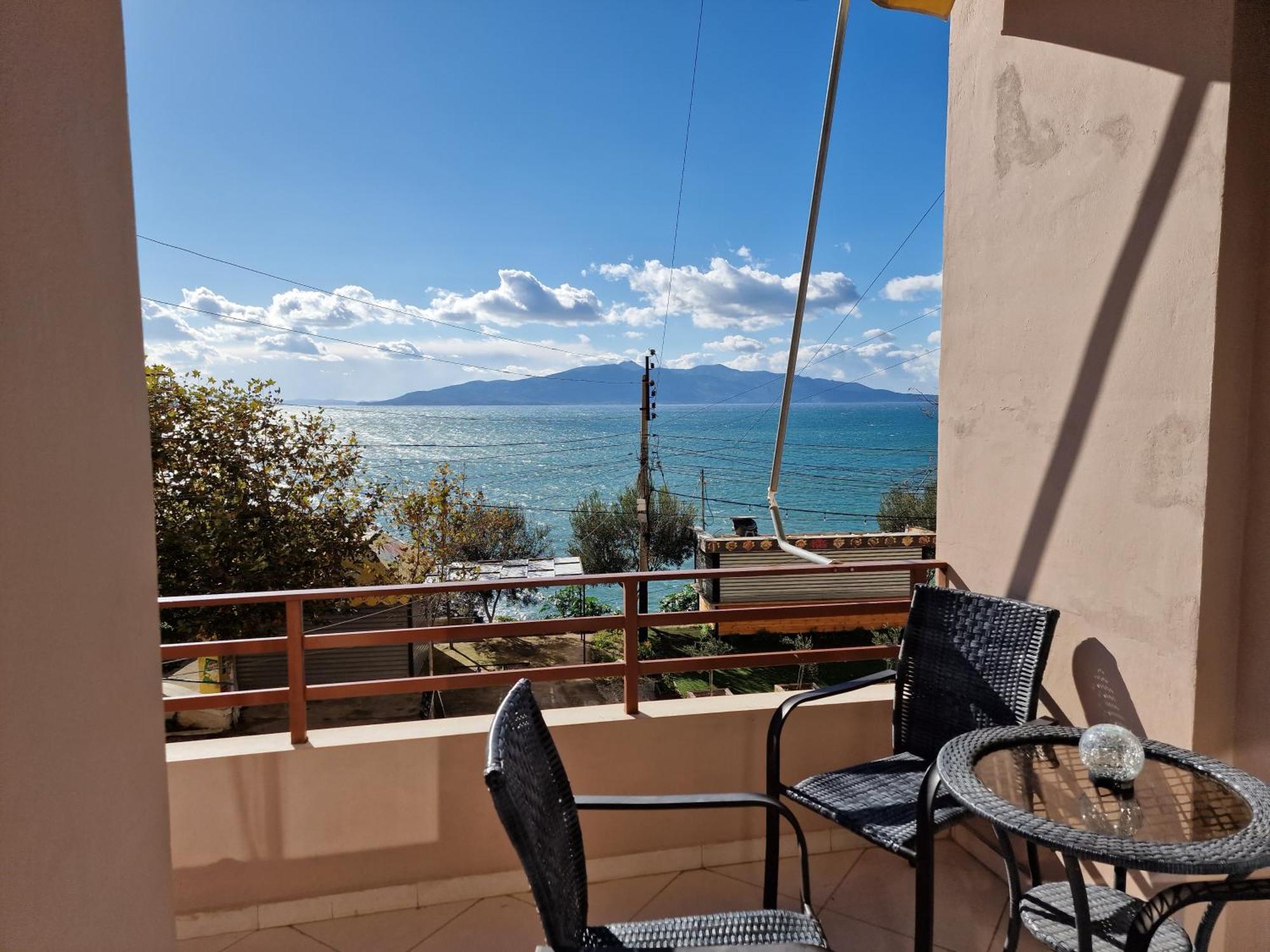 Orange Corner Apartment Saranda Kültér fotó